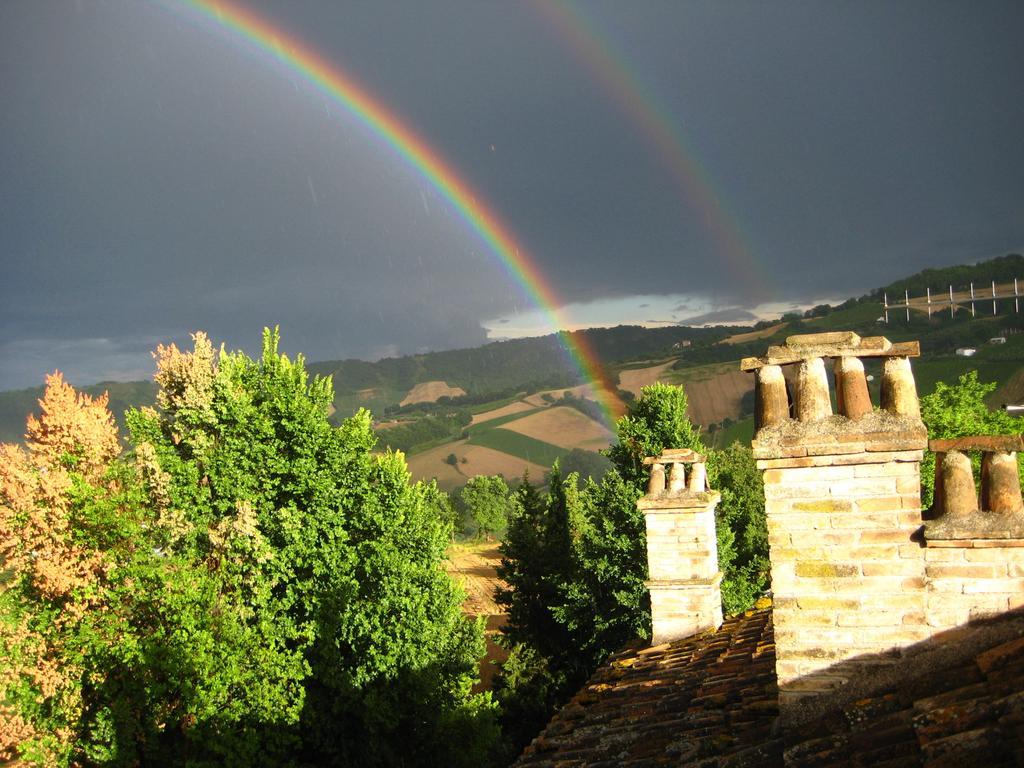 Willa Agriturismo La Campana Montefiore dellʼAso Zewnętrze zdjęcie