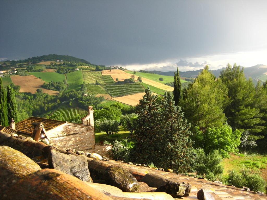 Willa Agriturismo La Campana Montefiore dellʼAso Zewnętrze zdjęcie